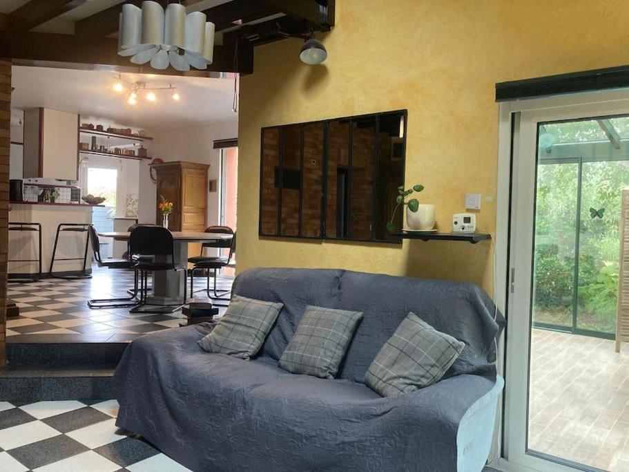 La Maison Rose - Avec Grand Jardin Clos A 300M De La Mer Hauteville-sur-Mer Eksteriør billede