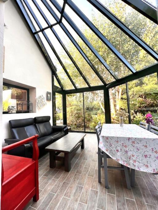 La Maison Rose - Avec Grand Jardin Clos A 300M De La Mer Hauteville-sur-Mer Eksteriør billede
