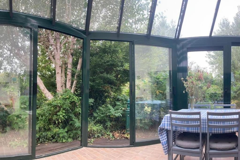 La Maison Rose - Avec Grand Jardin Clos A 300M De La Mer Hauteville-sur-Mer Eksteriør billede